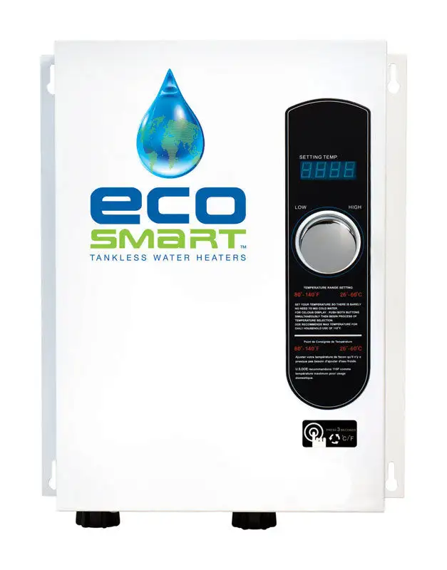 Ecosmart Residential Tankless Electric Water Heater 75A 18W 150 PSI 17 H Inch