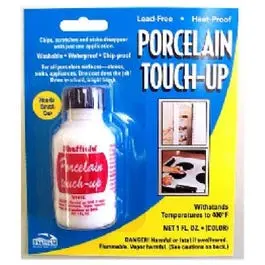 1-Ounce Porcelain Touch-Up Paint Almond Bathroom Fixtures Various