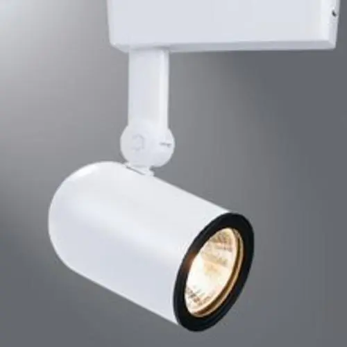 Halo LZR000405P Roundback Cylinder Track Light 12 V White