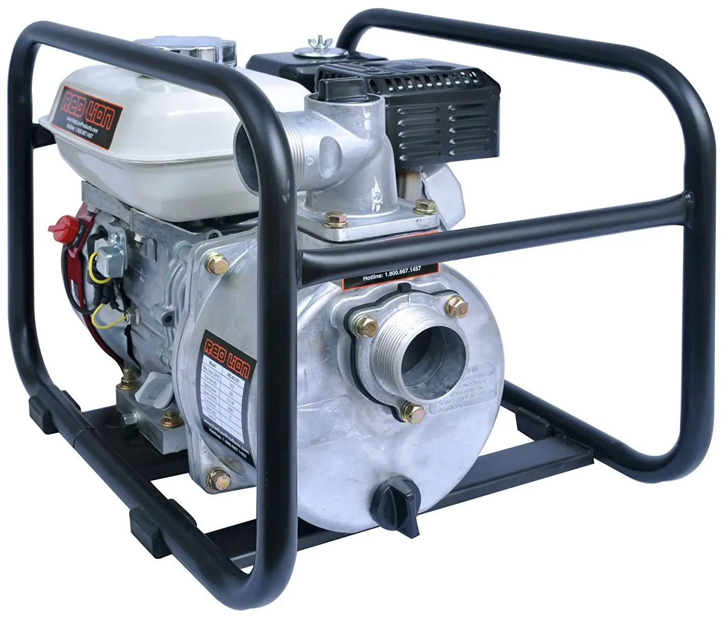 Red Lion 617053 Honda Engine Trash Pump 4Hp Heavy Duty Use