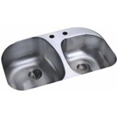 Sterling Plumbing Cinch Undercounter Offset Sink 31.5 x 20.5 11724-2-NA