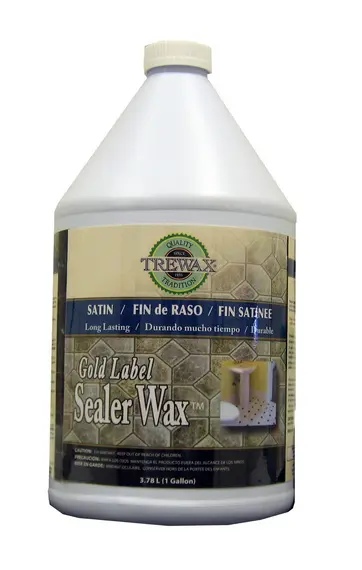 Trewax 887171968 Gold Label Sealer Wax 1 Gallon Satin Floor Protection
