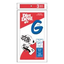 Dirt Devil Style G Hand Vacuum Cleaner Bags 3-Pack Various