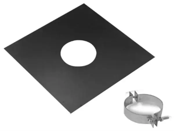 DuraVent 4PVL-FSR Vent Pipe Support 4' Secure Pellet Vent Installation