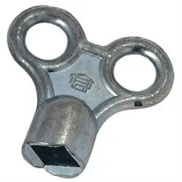 Chrome Air Vent Key 1/8-Inch HVAC System Adjustment Various
