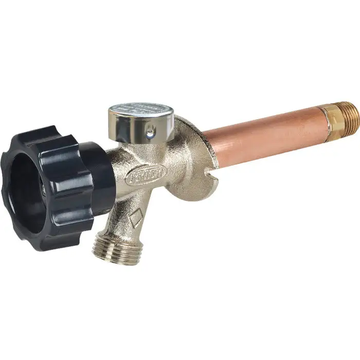 Prier 478-10 Residential Anti-Siphon Wall Hydrant Mansfield Style 10 Inch