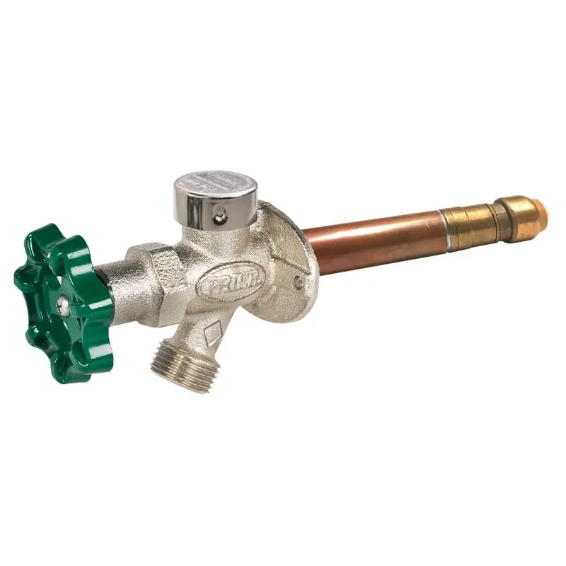 Prier 1/2 . MPT X 1/2 . Sweat Anti-Siphon Brass Freezeless Wall Hydrant