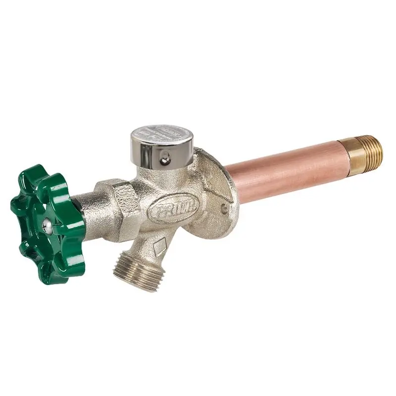 Prier 1/2 . MPT X 1/2 . Sweat Anti-Siphon Brass Freezeless Wall Hydrant