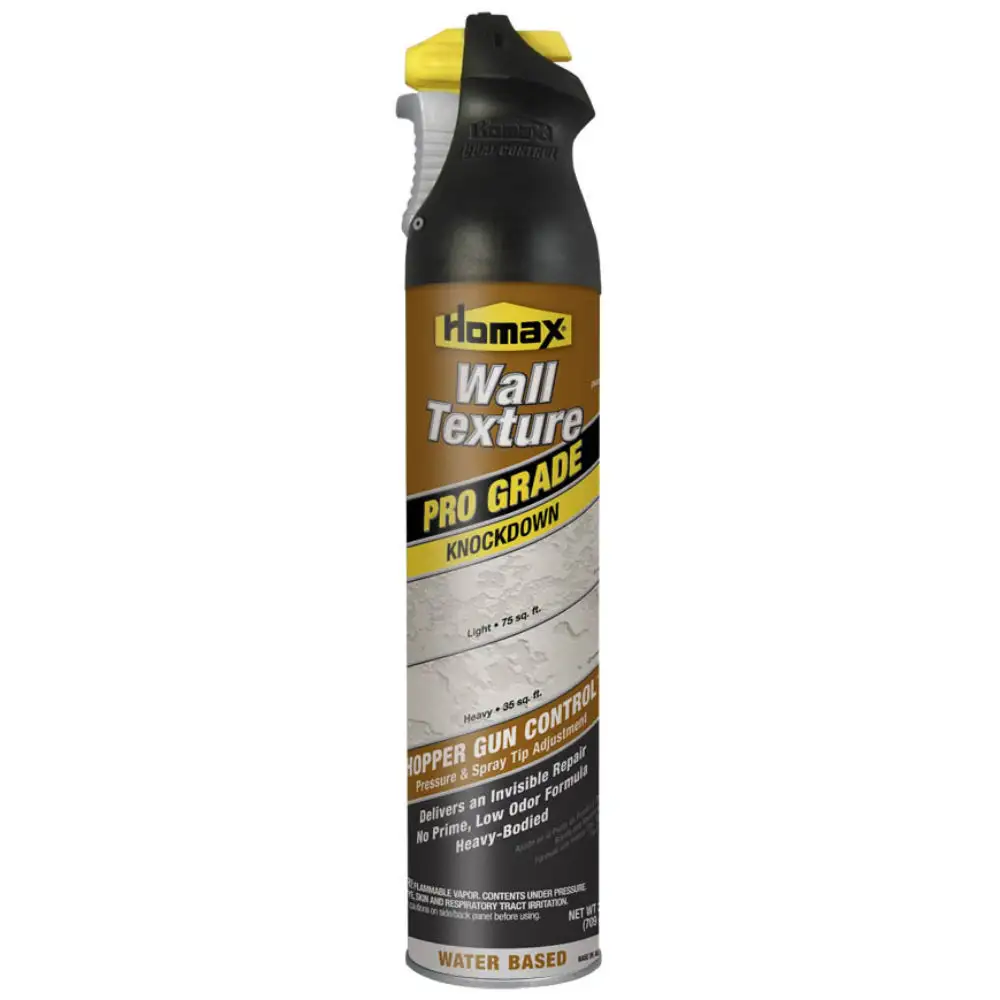 Homax 4565 Pro Grade Knockdown Wall Texture Water Based 25 Oz Professional Wall Finishes