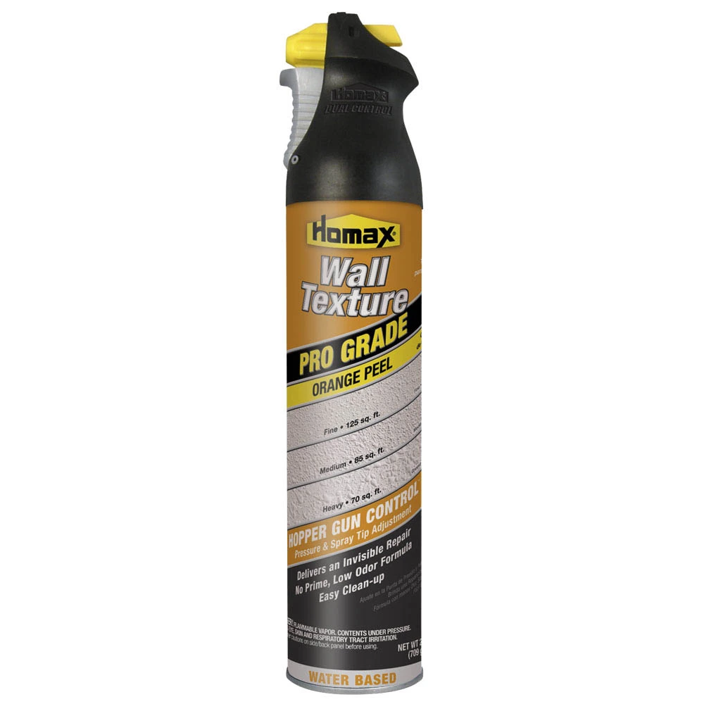 Homax 4592 Pro Grade Orange Peel Wall Texture Water Based 25 Oz Smooth and Textured Walls