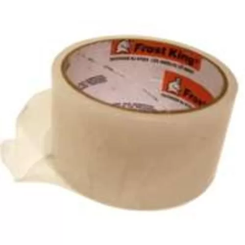 Frost King T94H Plastic Weatherseal Tape 2 x 25 Feet Clear Insulation