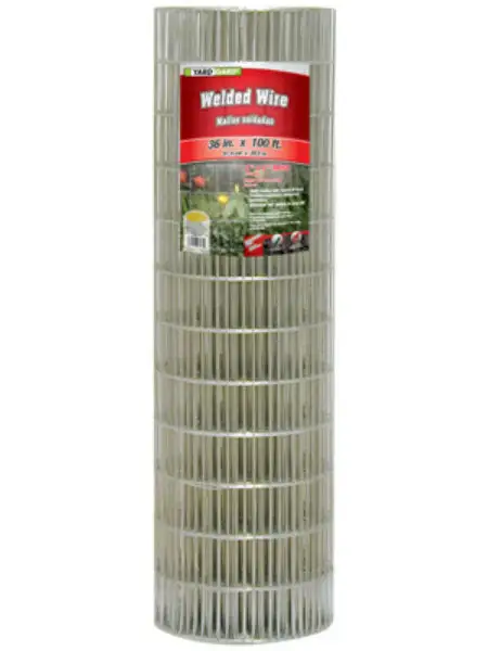 YardGard 308311B Galvanized Welded Wire Fence 14-Gauge 36 x 100 Feet Long Run Fencing