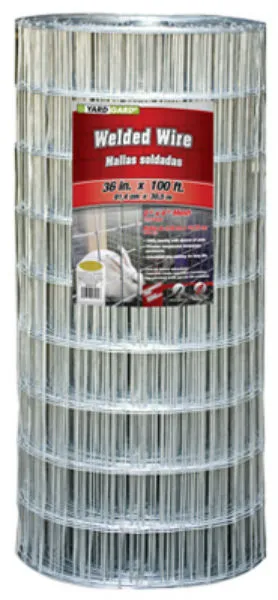 YardGard 308321A Galvanized Welded Wire Fence 12.5 Gauge 4x2 Mesh 36x100 Feet Heavy-Duty Use