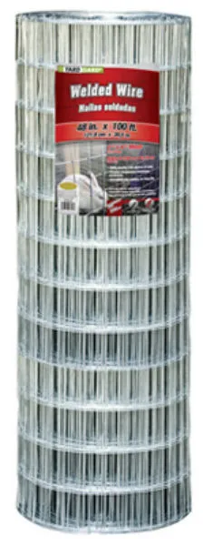 YardGard 308322A Galvanized Welded Wire Fence 12.5 Gauge 4x2 Mesh 48x100 Feet Industrial Fencing
