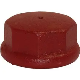 Well Point Drive Cap Cast Iron 2-Inch Durable Water Well Accessory Water Source