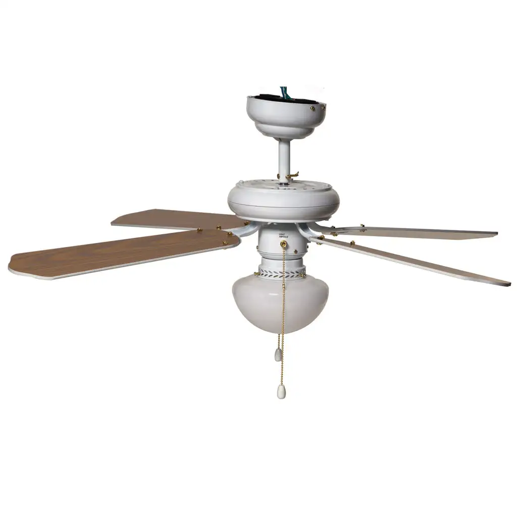 Three Light Dual Mount Ceiling Fan 52 Inch Lights Boston Harbor