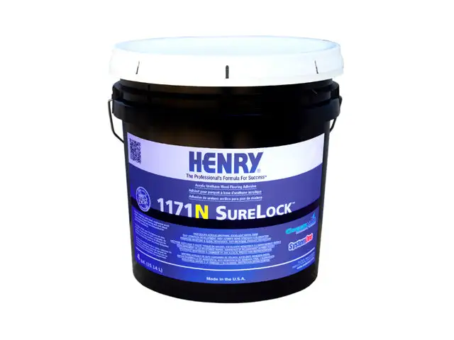 HENRY 12236 1171N SureLock Acrylic Urethane Wood Flooring Adhesive 4 Gallon