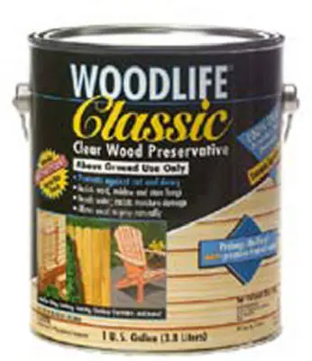 Wolman Woodlife Classic Wood Preservative 1 Quart Outdoor Protection
