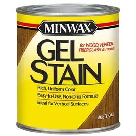 1-Quart Aged Oak Wood Stain Interior and Exterior Wood Surfaces Minwax
