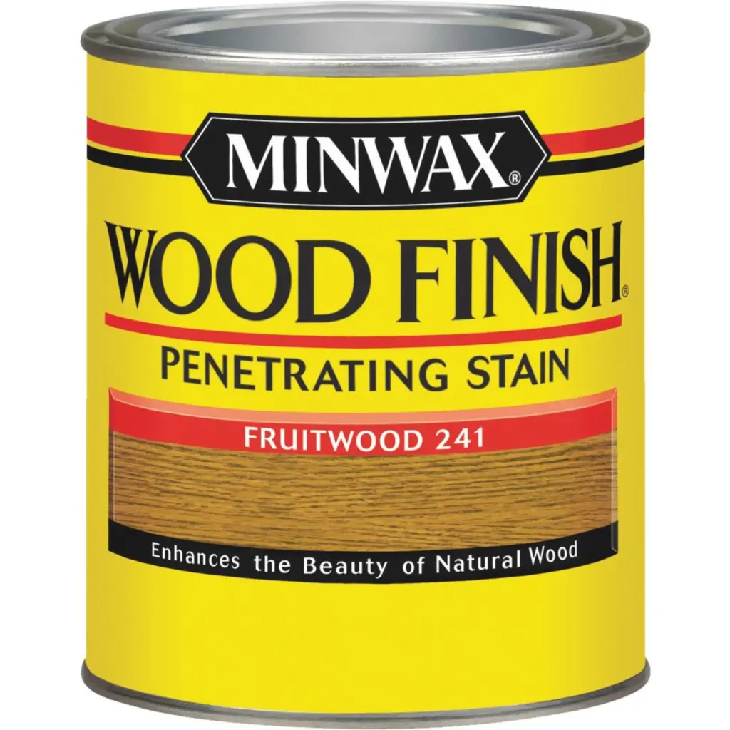 Minwax Wood Finish Penetrating Stain Fruitwood 1 Quart DIY Projects