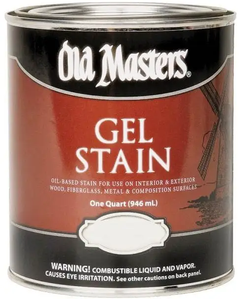 Old Masters 81204 Oil Based Gel Stain Maple 1 Quart