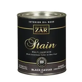 Black Caviar Interior Wood Stain 1-Quart Furniture & Flooring Zar